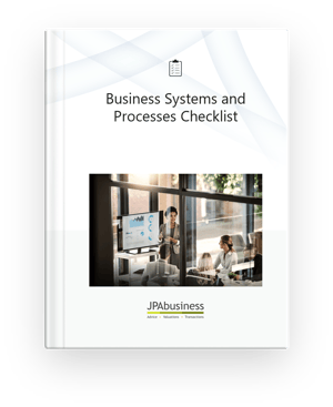 Business systems and processes checklist cover
