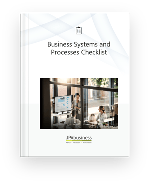 Business systems and processes checklist cover