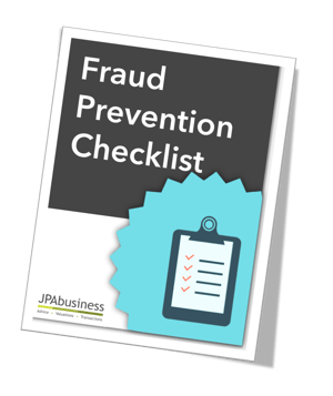 Fraud prevention checklist cover